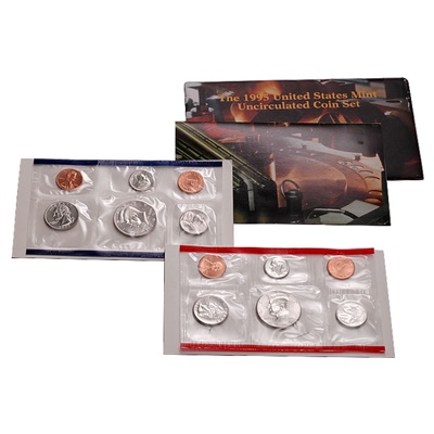 1995 United States Mint Uncirculated Coin Set (P & D)